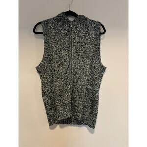 Coldwater Creek Chunky Knit Sweater Womens Size XL Grunge Vest Grandpacore Cold